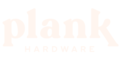 Plank Hardware Main Logo  cream