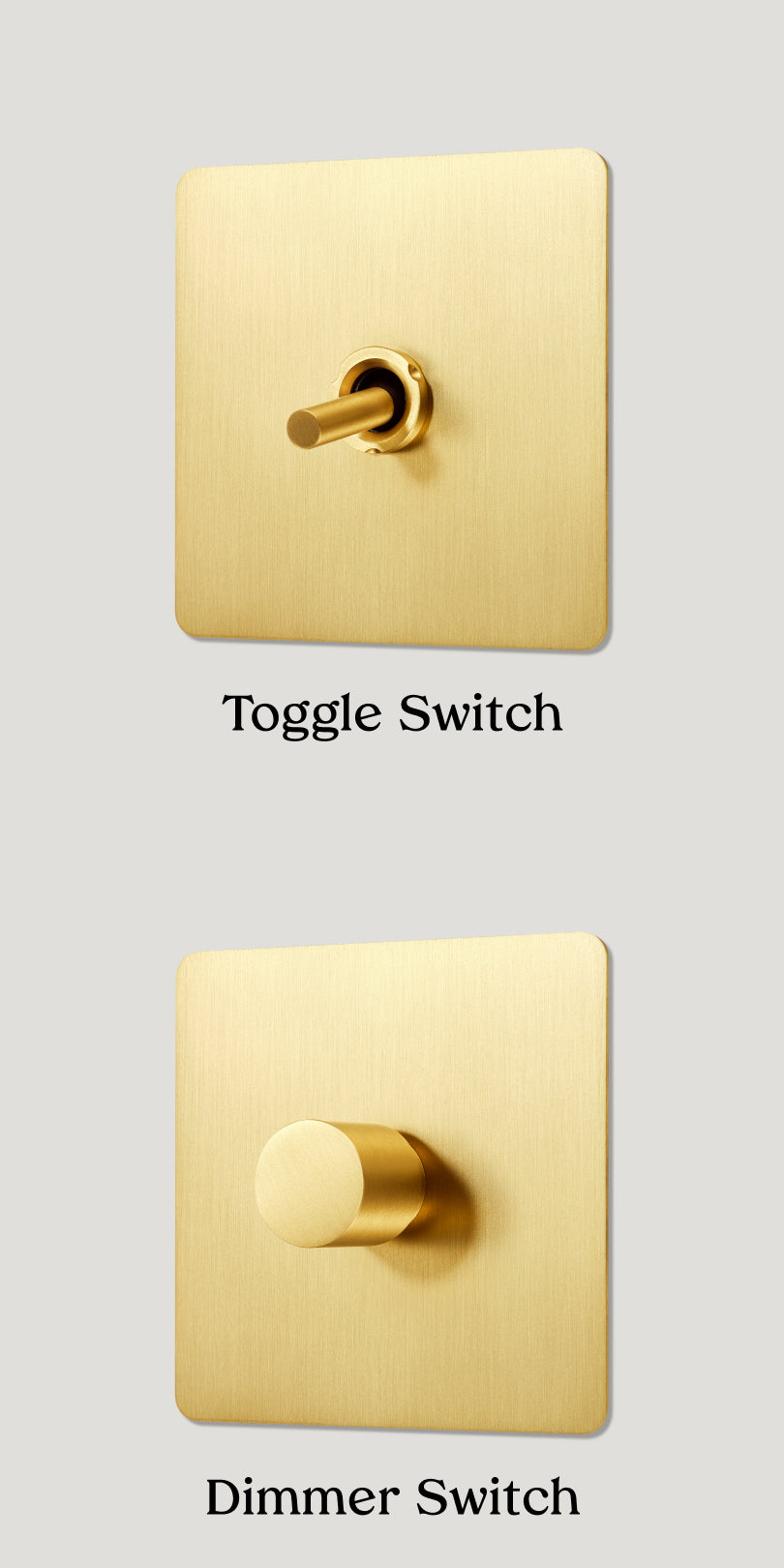 Plank Hardware Toggle Dimmer Switch