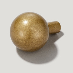 Plank Hardware Accessories HALLEY Sphere Hook - Aged Brass