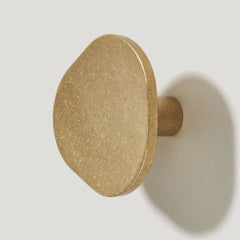 Plank Hardware Accessories PEBBLE Organic Hook - Aged Brass