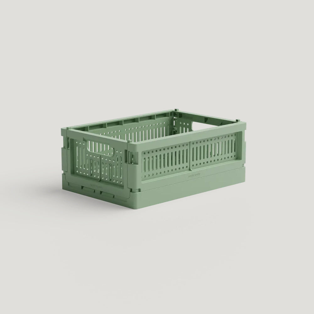 Recycled MADE CRATE - Green Bean