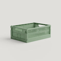 Plank Hardware Accessories Midi Recycled Foldable MADE CRATE - Green Bean