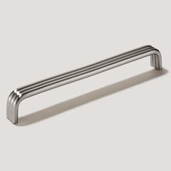 Plank Hardware Cabinetry ALVA D Bar Handle - Satin Nickel