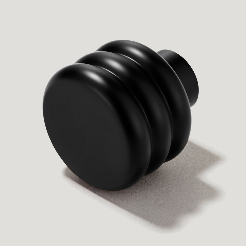 ALVA Tubular Knob - Black