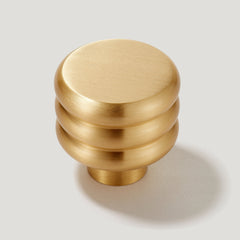 Plank Hardware Cabinetry ALVA Knob - Brass