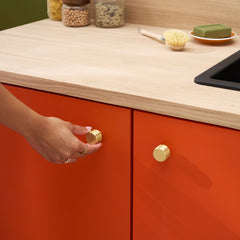 Plank Hardware Cabinetry ALVA Knob - Brass