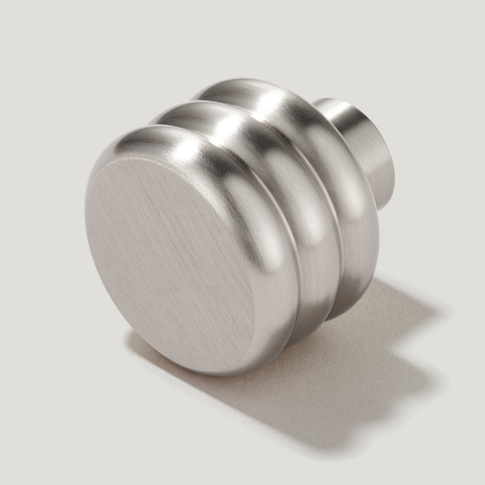 ALVA Tubular Knob - Satin Nickel