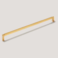 Plank Hardware Cabinetry 420mm (365mm CC) BECKER D Bar Handle - Brass