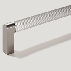 Plank Hardware Cabinetry 420mm (365mm CC) BECKER D Bar Handle - Stainless Steel