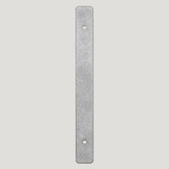 Plank Hardware Cabinetry DERRY Handle Backplate - Mottled Aluminium