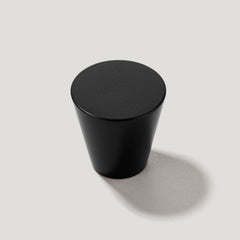 Plank Hardware Cabinetry HUBBLE Tapered Knob - Black