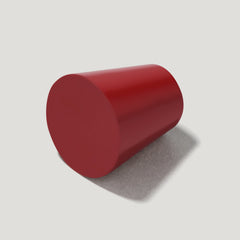 Plank Hardware Cabinetry HUBBLE Tapered Knob - Burgundy