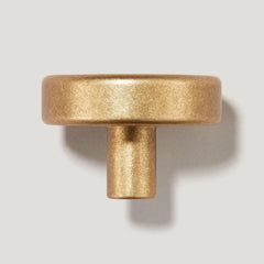 Plank Hardware Cabinetry HUDSON Shaker Hook - Aged Brass