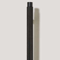 Plank Hardware Cabinetry KEPLER Heavyweight Knurled Handle - Black