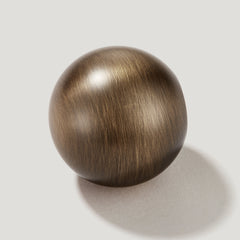 Plank Hardware Cabinetry KOJI Round Knob - Antique Brass