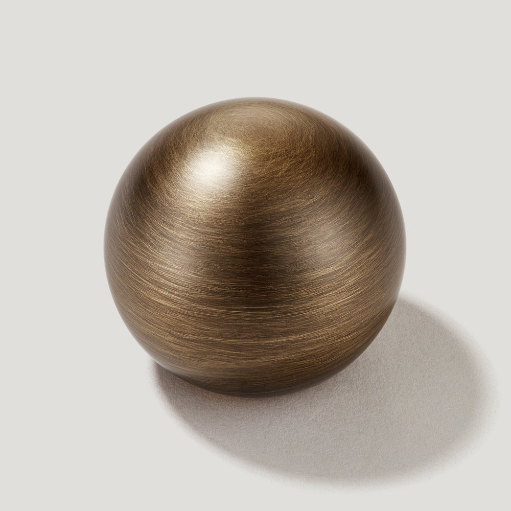 KOJI Round Knob - Antique Brass