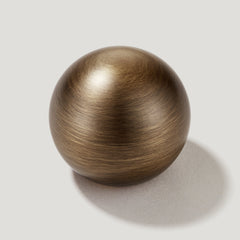 Plank Hardware Cabinetry KOJI Round Knob - Antique Brass