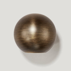 Plank Hardware Cabinetry KOJI Round Knob - Antique Brass