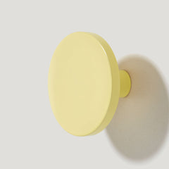 Plank Hardware Cabinetry LOVELL Circular Hook - Lemon Yellow