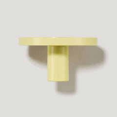 Plank Hardware Cabinetry LOVELL Circular Hook - Lemon Yellow