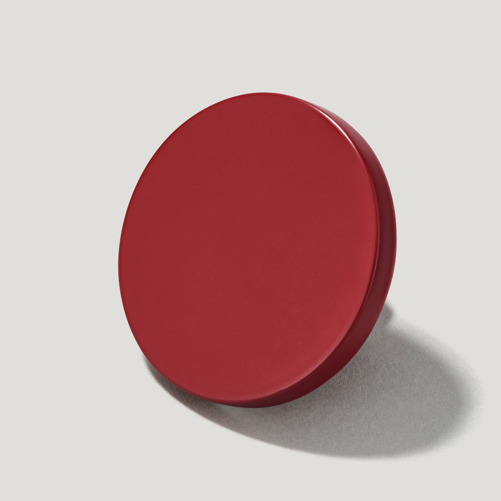 LOVELL Circular Knob - Burgundy