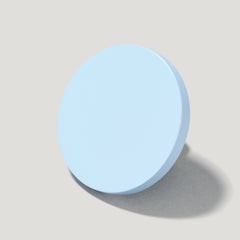 Plank Hardware Cabinetry LOVELL Circular Knob - Pale Blue