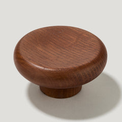 Plank Hardware Cabinetry NORA Round Knob - Dark Stain Oak