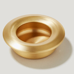 Plank Hardware Cabinetry OLMO Round Pull Handle - Brass