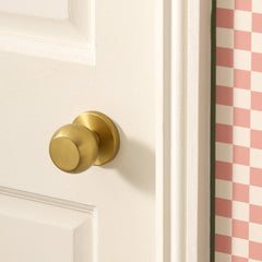 Plank Hardware Cabinetry PLANE Mortice Door Knob - Brass