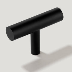 Plank Hardware Cabinetry WATT Single T Handle - Black