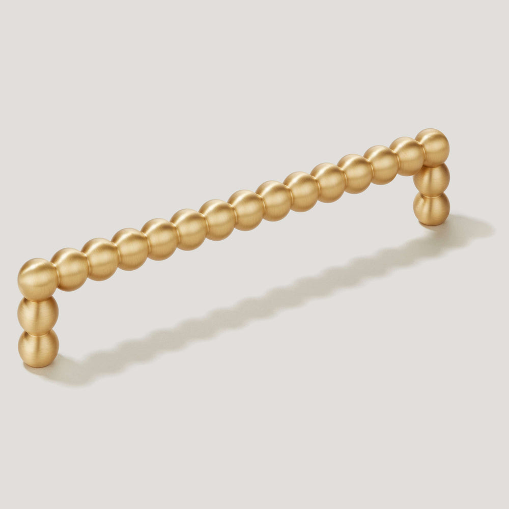 BOBBIN D-Bar Handle - Brass