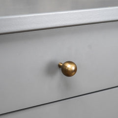 Plank Hardware Handles & Knobs HALLEY Sphere Knob - Antique Brass