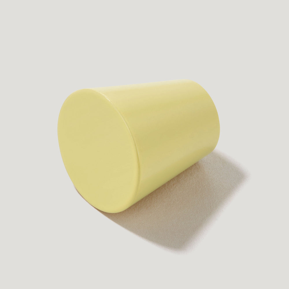 HUBBLE Tapered Knob - Lemon Yellow