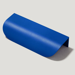 Plank Hardware Hidden MERCURY Curved Lip Pull Handle - Cobalt Blue