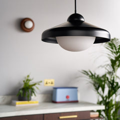 Plank Hardware Lighting FREYA Pendant Ceiling Light - Black