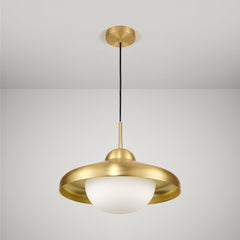 Plank Hardware Lighting FREYA Pendant Ceiling Light - Brass