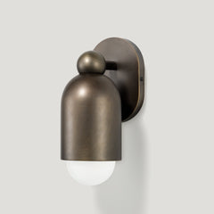 Plank Hardware Lighting JENSEN Singular Wall Spotlight - Antique Brass