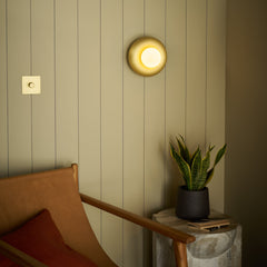 Plank Hardware Lighting NOVI Doughnut Wall Light - Brass