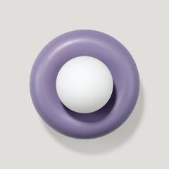 Plank Hardware Lighting NOVI Doughnut Wall Light - Lilac