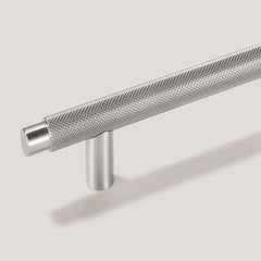 Plank Hardware Handles & Knobs KEPLER Knurled T-Bar Handle - Stainless Steel