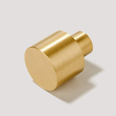 Plank Hardware Handles & Knobs Small - 21x38mm MAXWELL Button Knob - Brass