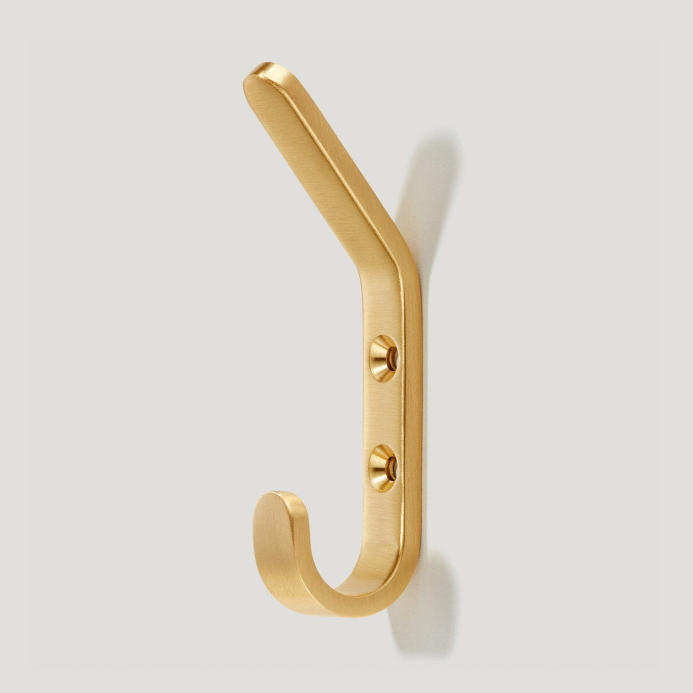 HOFFMAN Tapered Top Hook - Brass